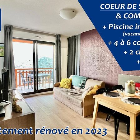 Appartement familial avec parking centre Valberg Péone Extérieur photo
