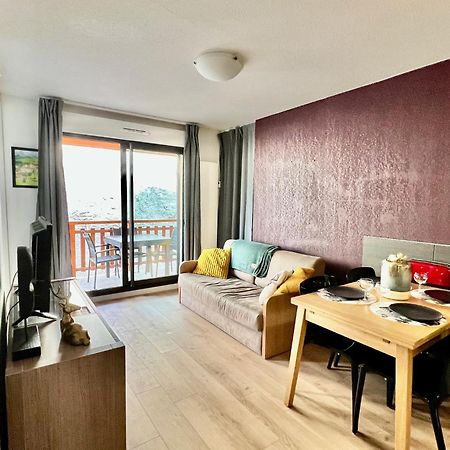 Appartement familial avec parking centre Valberg Péone Extérieur photo