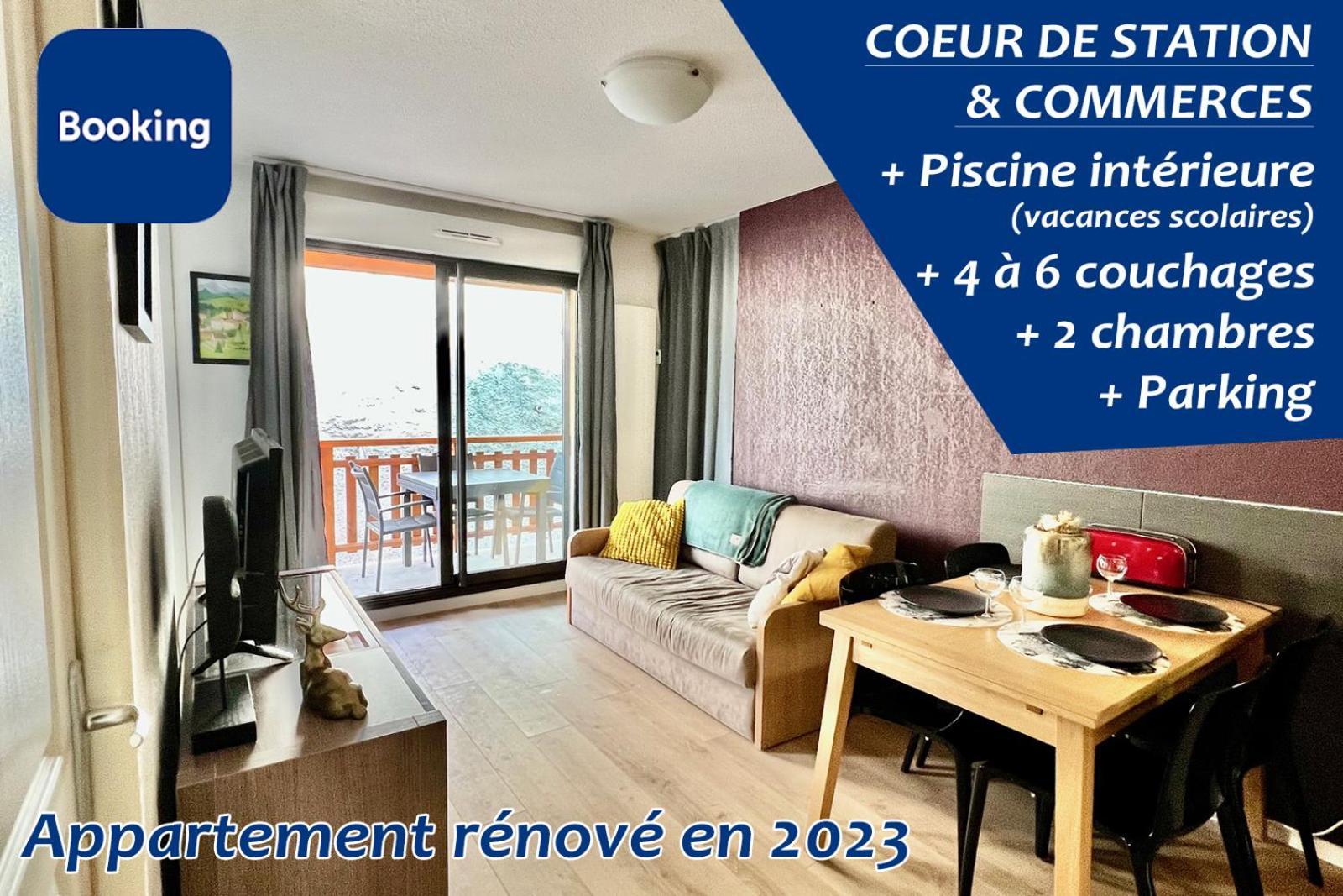 Appartement familial avec parking centre Valberg Péone Extérieur photo